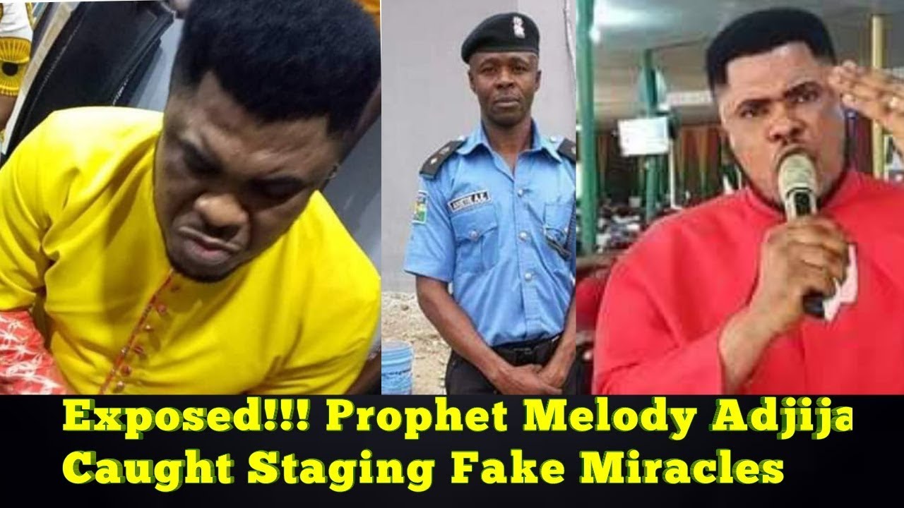 EXPOSED!!! Popular Prophet Melody Adjija Caught Staging Miracles (Video & Pictures)